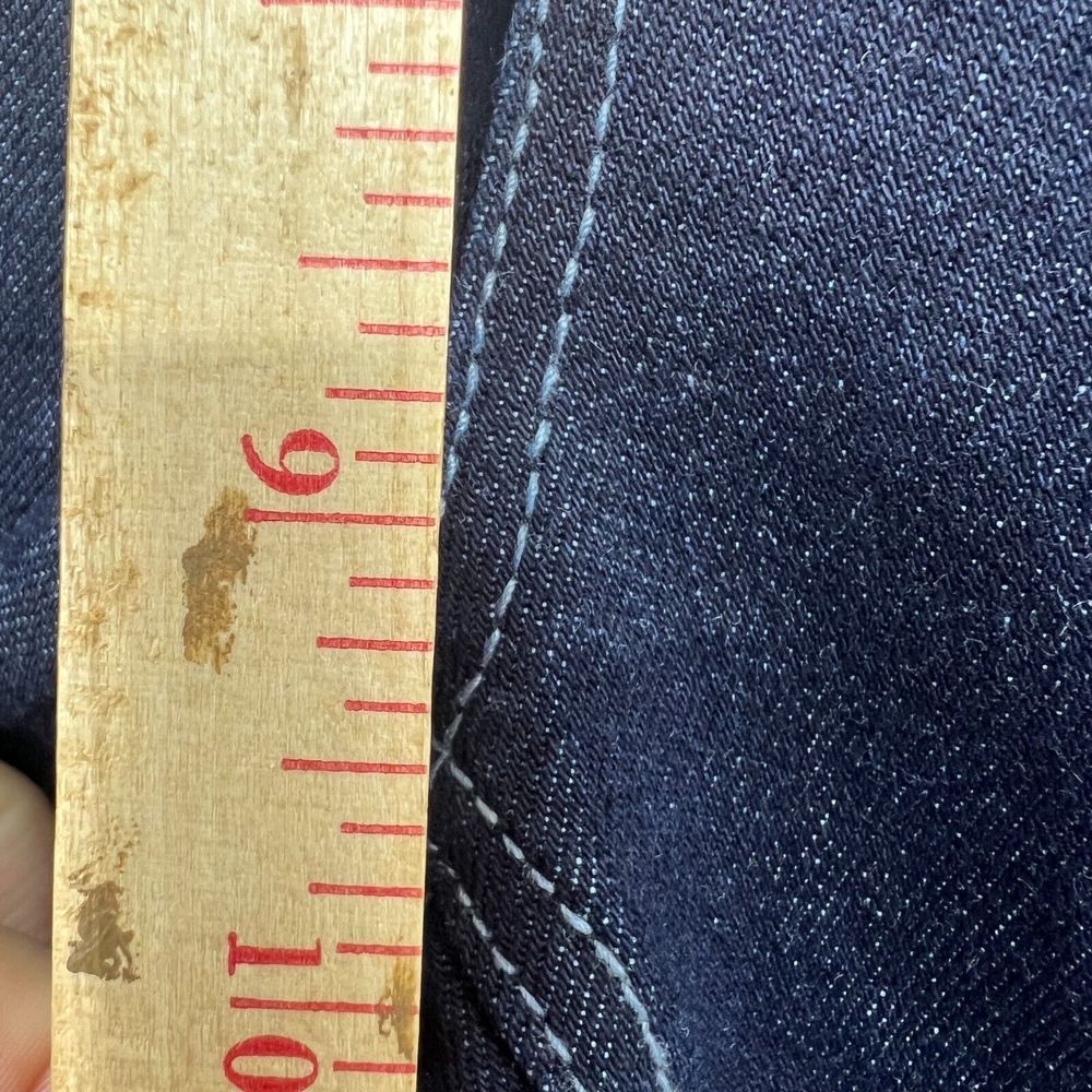 Juicy Couture Jeans Women 3/26 Blue Abbot Stone Hammerloop Rinse Wide Leg JC643 - Picture 11 of 12